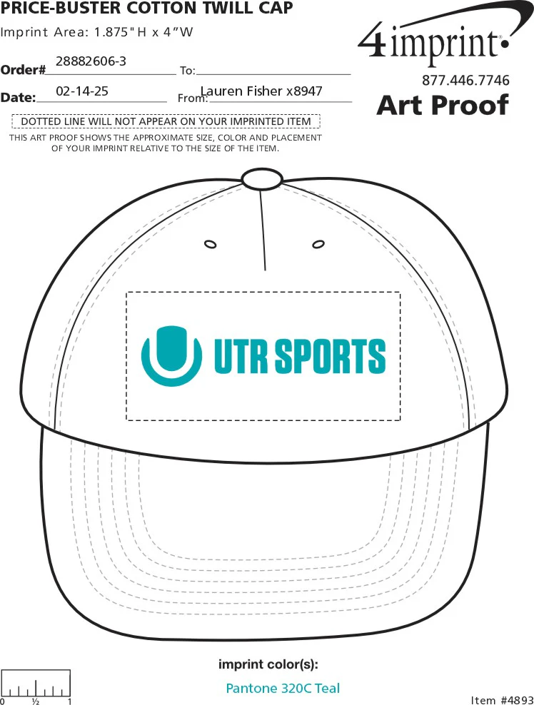 UTR Sports Cotton Twill Cap - Image 2